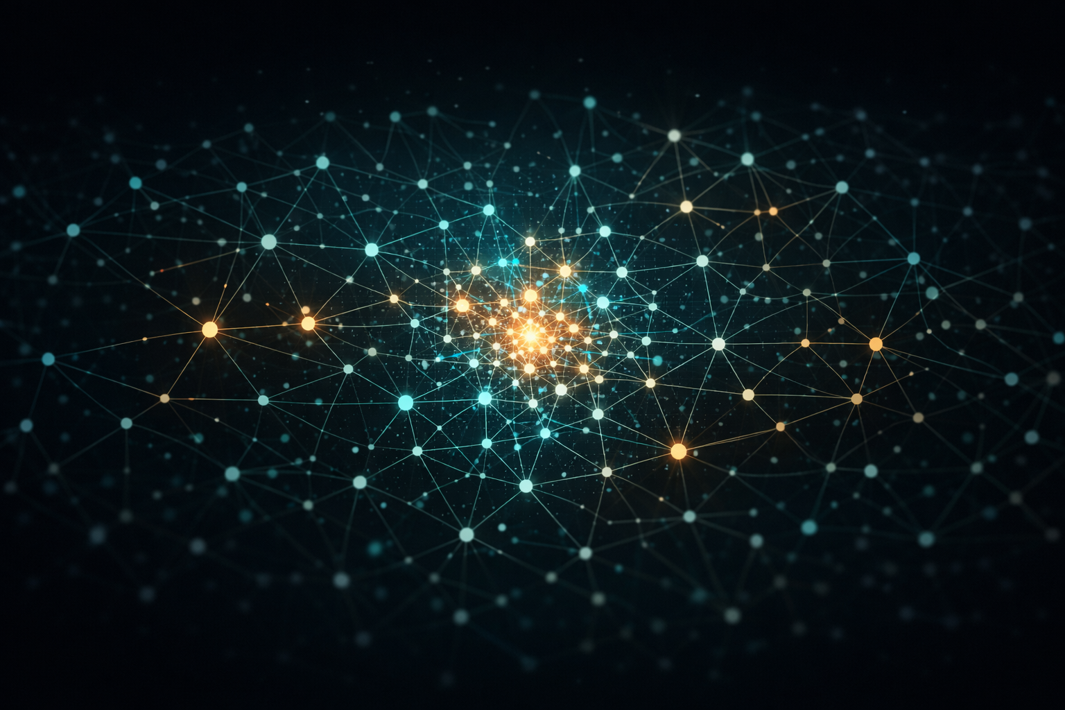 Emergence in complex systems network diagram showing interacting nodes