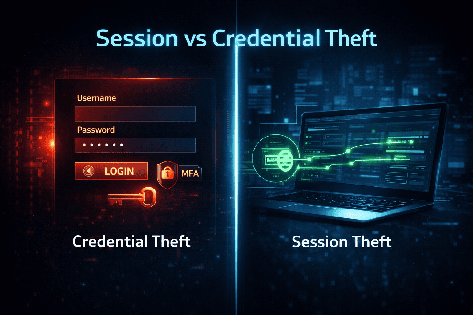 Session vs Credential Theft: 7 Critical Differences That Expose a Hidden Security Risk (2026)